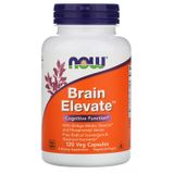 Now Foods NOW-03304 Now Foods, Brain Elevate, поддержка здоровья мозга, 120 вегетарианских капсул (NOW-03304)