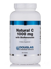 Douglas Laboratories, Натуральный витамин C с биофлавоноидами, 1000 мг, 250 таблеток (DOU-00062), фото