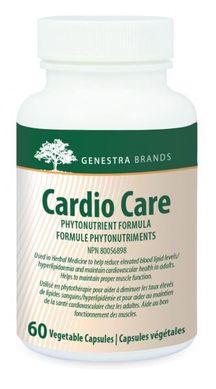 Поддержка сердечно-сосудистой системы, Cardio Care, Genestra Brands, 60 вегетарианских капсул (GEN-02141), фото
