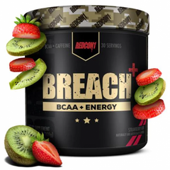 Redcon1, Breach BCAA + Energy, полуниця-ківі, 309 г (820130), фото