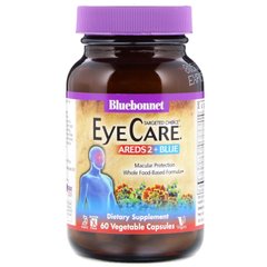 Bluebonnet Nutrition, Targeted Choice, уход за глазами, 60 растительных капсул (BLB-02032), фото