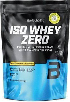 Изолят сывороточного протеина Biotech Iso Whey Zero | печенье крем &ndash; 454 г, фото