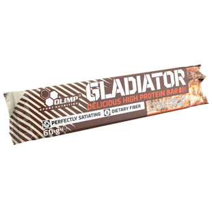 Olimp Nutrition, Батончик Gladiator (60 гр), карамель,1/15 (103298), фото