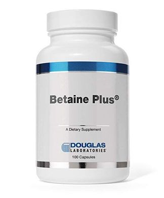 Betaine Plus, Douglas Laboratories, 100 капсул (DOU-01229), фото