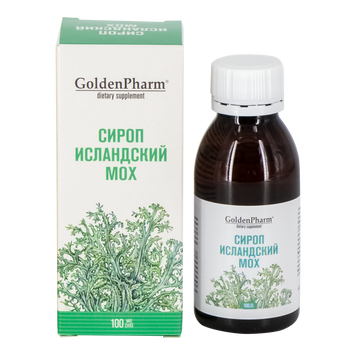 Сироп Golden Pharm Исландский мох - 100 мл, фото