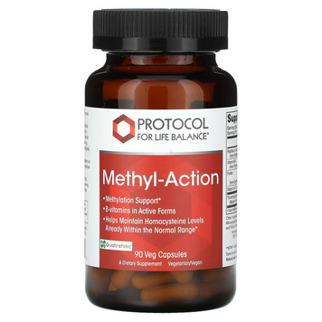 Protocol for Life Balance, Methyl-Action``, 90 рослинних капсул (PRT-10499), фото