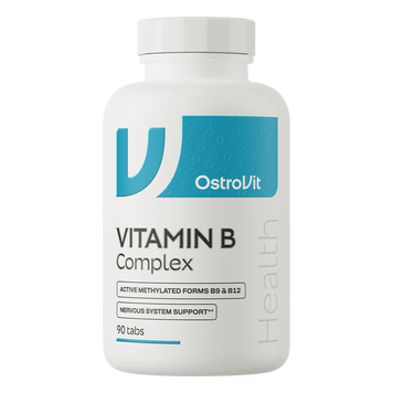 Ostrovit, Вітаміни групи B, Vitamin B complex, 90 таблеток (OST-61094), фото