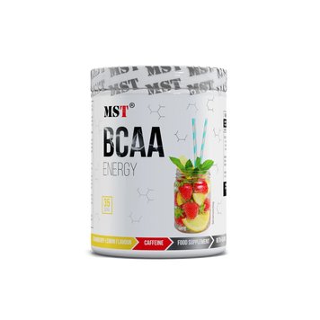 MST Nutrition, Комплекс ВСАА Energy, клубника-лимон, 315 г (MST-16173), фото