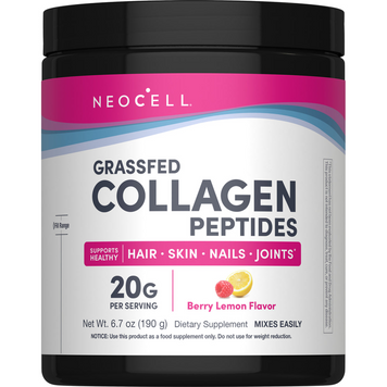 Пептиди колагену тип 1 і 3 NeoCell Super Collagen Peptides | zгідний лимон - 190 г, фото
