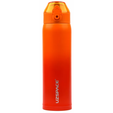 UZspace, Термочашка UZspace 4201, оранжевый с красным, 500 мл (821074), фото