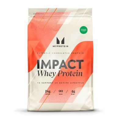 Myprotein, Impact Whey Protein, Сироватковий протеїн, зі смаком полуниці та вершків, 2500 г (MPT-30284), фото