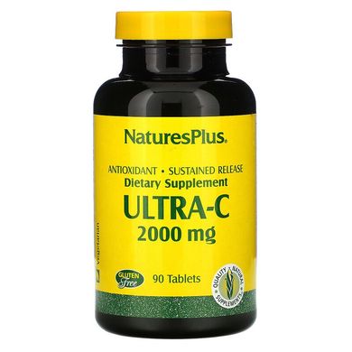 Nature's Plus, Ultra-C, 2000 мг, 90 таблеток (NAP-02221), фото
