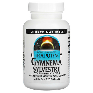 Source Naturals, Ultra Potency Gymnema Sylvestre, 550 мг, 120 таблеток (SNS-02153), фото