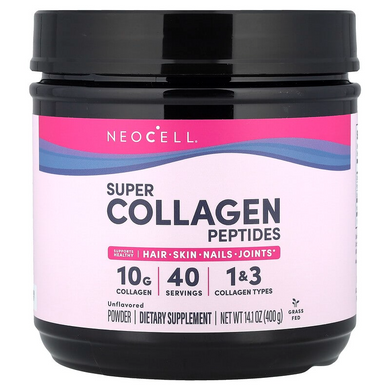 Пептиди колагену NeoCell Super Collagen Peptides | без смаку - 400 г, фото