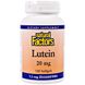Natural Factors NFS-01033 Лютеїн, Lutein, Natural Factors, 20 мг, 120 капсул (NFS-01033) 1