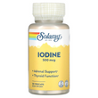 Solaray, Йод з йодиду калію, 500 мкг, 30 рослинних капсул (SOR-14260)