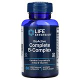 Life Extension LEX-19456 Life Extension, полный биоактивный комплекс витаминов группы B, 60 вегетарианских капсул (LEX-19456)
