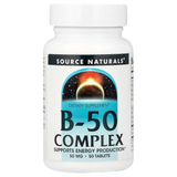 Source Naturals, B-50 Complex, 50 таблеток (SNS-00420), фото