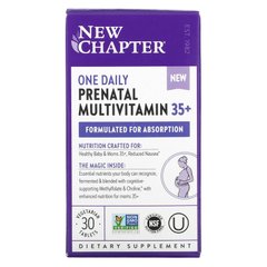 New Chapter, Мультивітаміни для вагітних (35+), 30 вегетаріанських пігулок (NCR-90329), фото