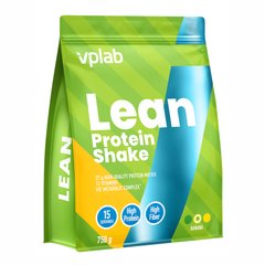 VPLab, Lean Protein Shake, Пісний протеїновий коктейль, банан, 750 г (VPL-35457), фото
