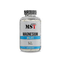 MST, Magnesium Malate, магній малат, 141 мг, 120 капсул (MST-16488), фото