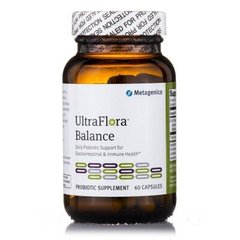 Пробиотики для переваривания лактозы, UltraFlora Balance, Metagenics, 60 капсул (MET-03114), фото