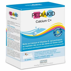 Кальций С+ для детей, (Calcium C+), Pediakid, 14 шт (PED-02207), фото