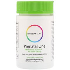 Вітаміни для вагітних, Rainbow Light, 30 табл., (RLT-10971), фото