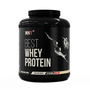 MST, BEST Whey Protein + Enzyme, Сывороточный протеин + Энзимы, печенье-крем, 67 порций, 2010 г (MST-16356), фото