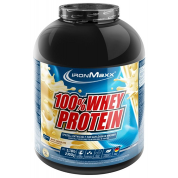 IronMaxx, 100% Whey Protein, шоколад+фундук, 900 г (815538), фото