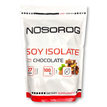 Соєвий протеїн-ізолят Nosorog Soy Isolate | шоколад - 1000 г, фото