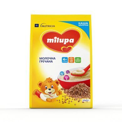 Каша молочная детская Milupa Гречневая с 4 месяцев - 210 г, фото