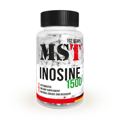 MST Nutrition, Инозин, Inosine 1500, 102 капсулы (MST-16022), фото