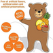 Hero Nutritional Products  HNP-68003 Hero Nutritional Products, Yummi Bears, Мультивітамінний комплекс для дітей, натуральні смаки полуниці, апельсина та ананаса, 200 мармеладних ведмедиків (HNP-68003) 6