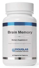 Brain MEMORY, Douglas Laboratories, 60 капсул (DOU-02690), фото