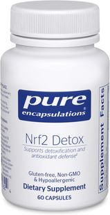 Очищение организма, Nrf2 Detox, Pure Encapsulations, поддержка детоксикации, 60 капсул (PE-01762), фото