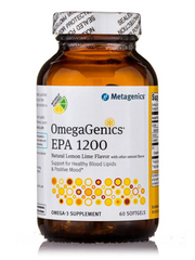 Metagenics, Омега Генікс EPA 1200, OmegaGenics EPA, 60 м'яких гелів (MET-93955), фото