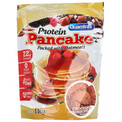 Quamtrax, Protein Pancake, Choco Biscuit, 1000 г - 10/22 (818342), фото