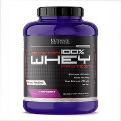 Ultimate Nutrition, Протеин, PROSTAR Whey, малина, 2390 г (ULN-00139), фото