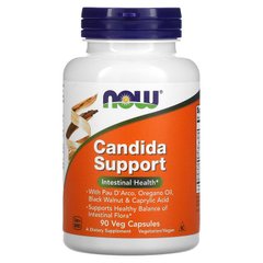 Now Foods, Candida Support, 90 растительных капсул (NOW-03308), фото