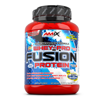 Amix, Whey-Pro FUSION, голубая малина, 1000 г (822223), фото