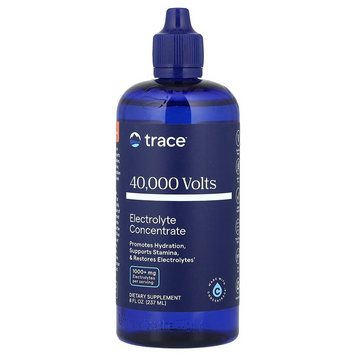 Trace Minerals®, TM Sport, 40 000 Вольт!, Електролітичний концентрат, 237 мл (TMR-00110), фото