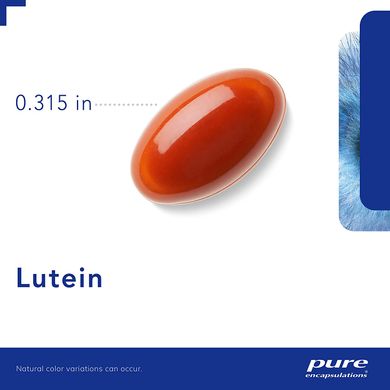 Pure Encapsulations, Лютеин, Lutein, 20 мг, 120 капсул (PE-00650), фото