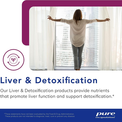 Очищение организма, Nrf2 Detox, Pure Encapsulations, поддержка детоксикации, 60 капсул (PE-01762), фото