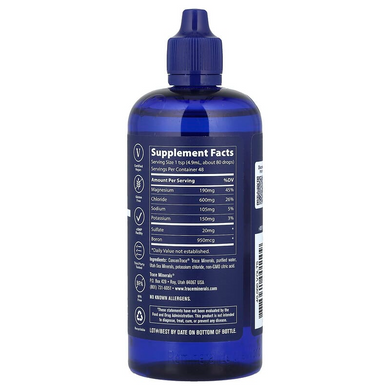 Trace Minerals®, TM Sport, 40 000 Вольт!, Електролітичний концентрат, 237 мл (TMR-00110), фото
