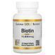 California Gold Nutrition CGN-01170 California Gold Nutrition, биотин, 10 000 мкг, 90 вегетарианских капсул (CGN-01170) 1