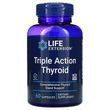Life Extension, Triple Action Thyroid, комплекс для здоровья щитовидной железы тройного действия, 60 капсул (LEX-20036)