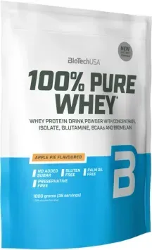 Сироватковий протеїн Biotech 100% Pure Whey | яблучний пиріг - 1000 г, фото