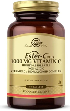 Витамин С 1000 мг Solgar Ester-C&reg; Plus - 60 таблеток, фото