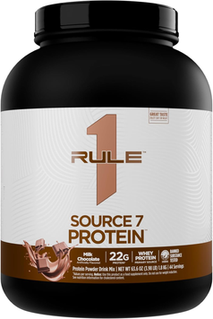 Многокомпонентный протеин Rule 1 Source 7 Protein | молочный шоколад - 1800 г, фото